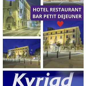 3* Hotel Kyriad Centre - & Restaurant & Bar - La Galerie D'art Des Princes - Provence Alpes Cote D'azur - France - Proche A7-a9 - Exit21- Chateauneuf-du-pape Avignon Bollene Nimes